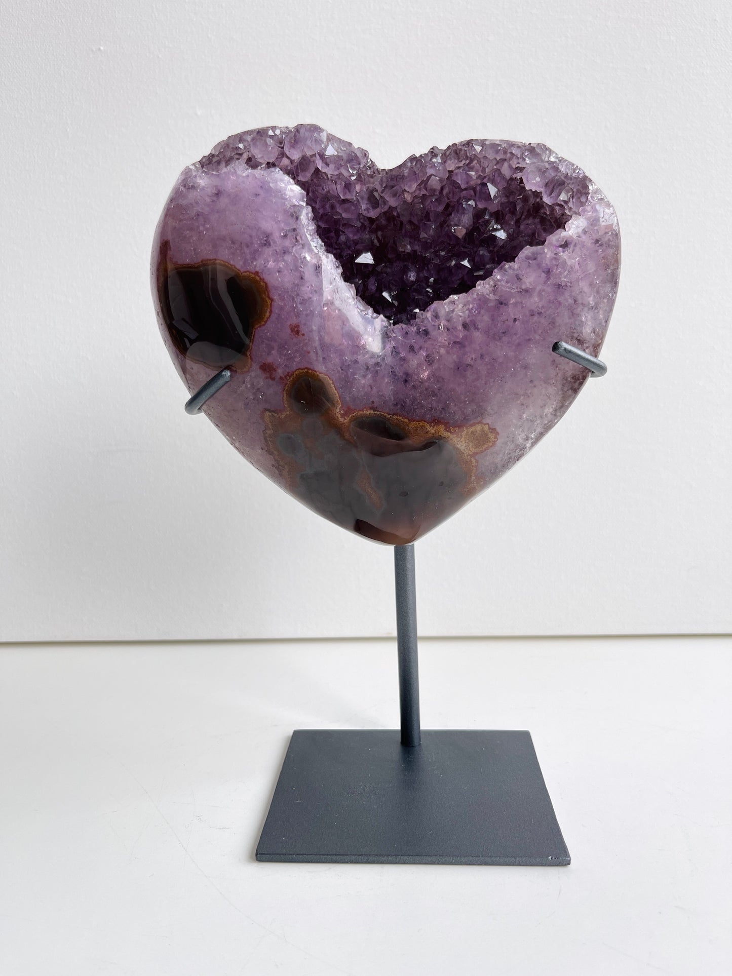 Amethyst Pocket Heart