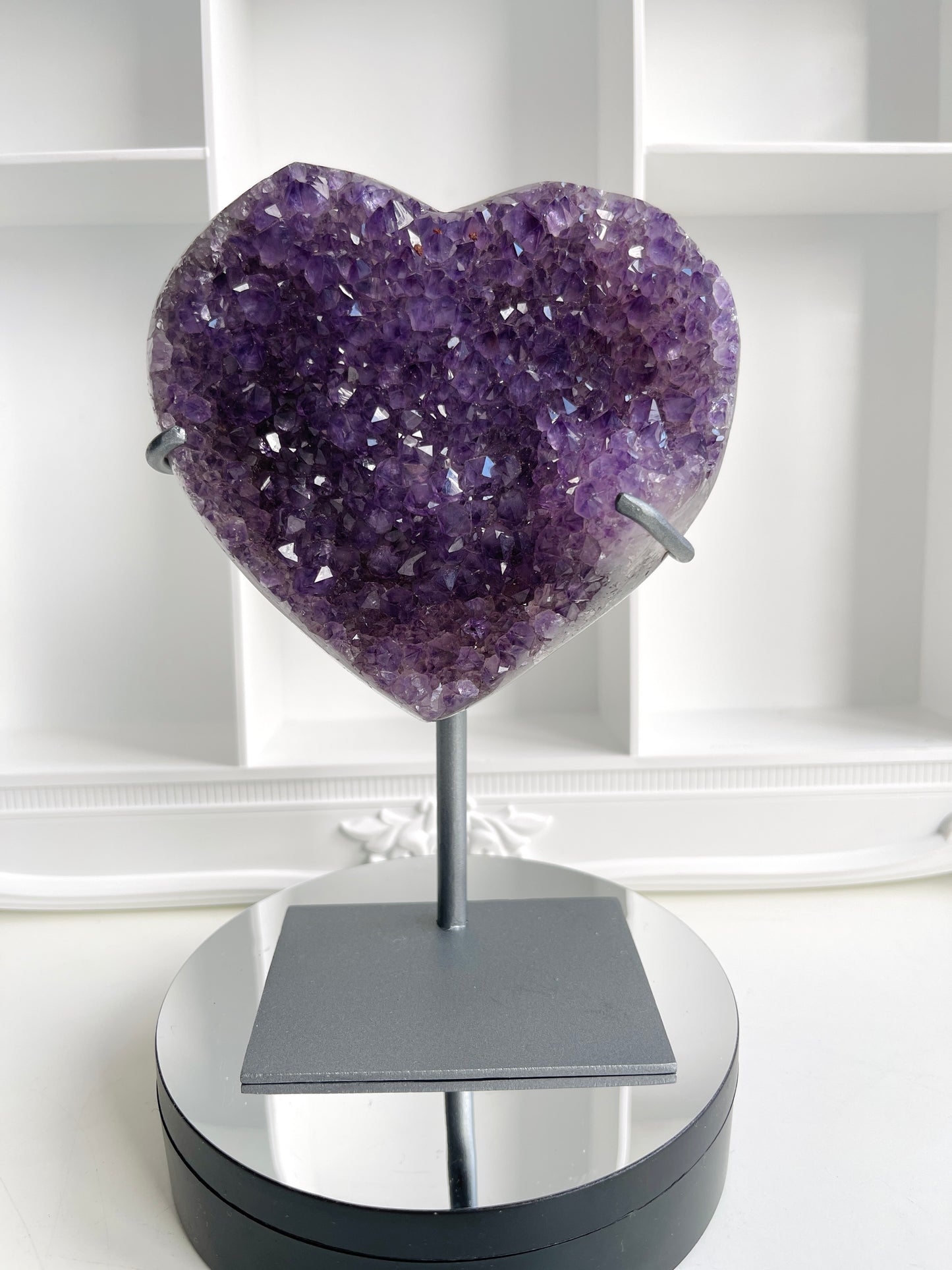 Uruguayan Amethyst Heart