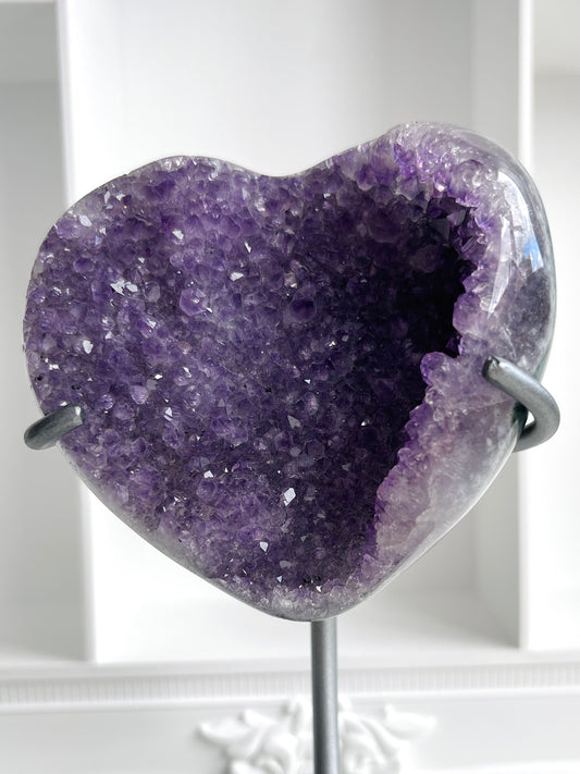 Amethyst Heart