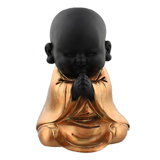 Praying Rose Gold Buddha