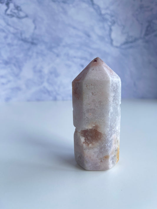 Pink amethyst tower